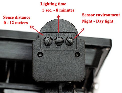 Motion Sensor Outdoor Light Settings. adjust motion ... hampton bay lighting wiring diagrams 